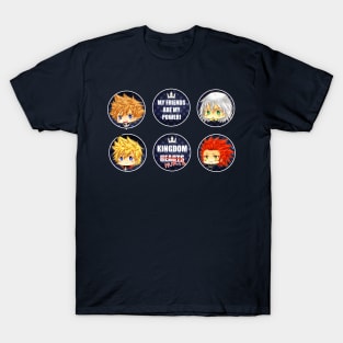 Kingdom Hearts Buttons! T-Shirt